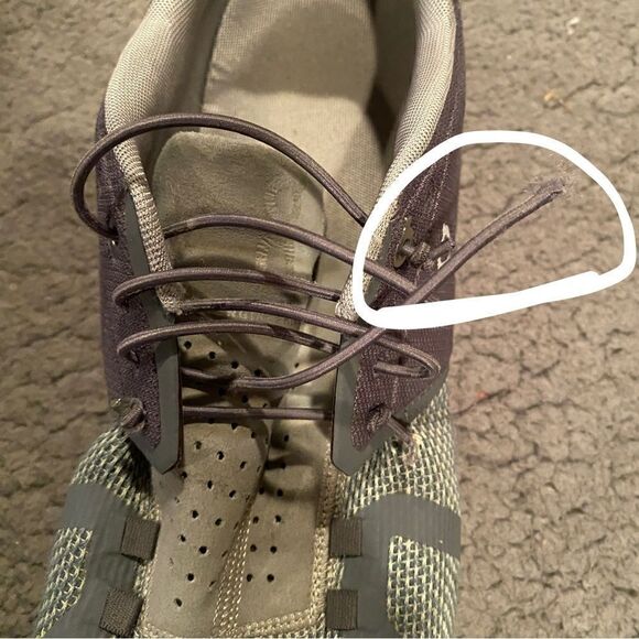 On Cloud Running Cloud 5 Men’s Size 10.5 Olive & Grey - Picture 9 of 12